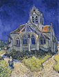 The Church in Auvers-sur-Oise, View from the Chevet
艺术家：梵高
年份：1890
材质：Oil on canvas
尺寸：94 × 74 CM