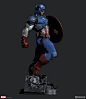 Captain America 1/4 Scale for Sideshow Collecitbles, Daniel Bel : Since the first moment that I saw a super hero statue I started dreaming with the idea to one day become a sculptor and be able to create something similar. But what I never tought is that 