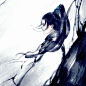 『格式无爱』【自截古风】弹一曲伊人的泪作，谱一首千年的执着._动漫头像吧_百度贴吧