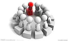 团队3D小人开会