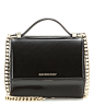 Pandora Box Chain patent leather shoulder bag : Pandora Box Chain black patent leather shoulder bag