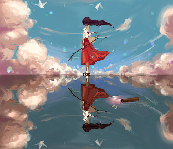 神秘的美人。巫女特辑 : 巫女，是在神社...
