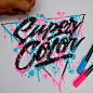 Hand-lettering designs by Juantastico