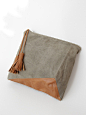 Ursa Minor Cubist Clutch Special Edition - Sage/Caramel 