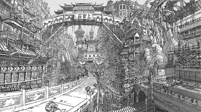 DrawCrowd-花瓣网