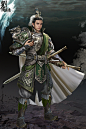 The Legend of Three Kingdoms VIII_Character concept, weichi chen : The Legend of Three Kingdoms VIII_Character concept