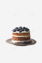 蓝莓芝士小蛋糕高清素材 设计图片 页面网页 平面电商 创意素材 png素材