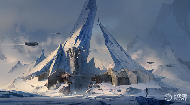  abandoned ice field...