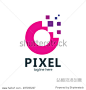 Pixel logo, Technology logo