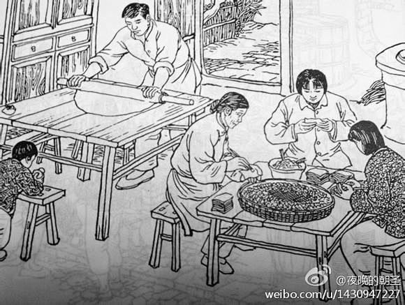 南通民间画家郁异人绘 《江海民俗风情百图...