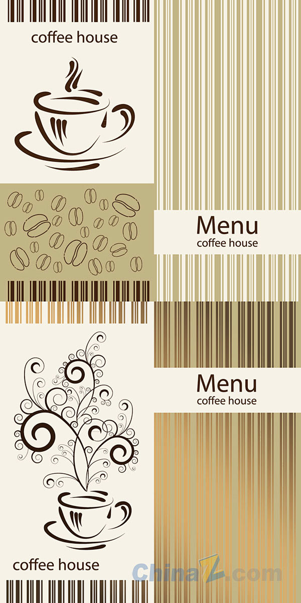 咖啡主题菜单矢量设计 ---免费素材下载...