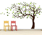 Tree Wall Decals - Vinyl Stickers - Nursery Wall Decor