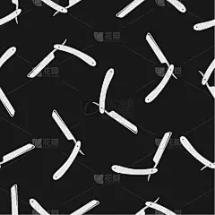 剃刀,理发店,四方连续纹样,分离着色,白色,图像,壁纸,商店,头发,矢量