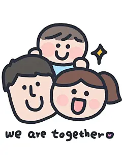 Q版一家三口四口手绘卡通微信头像设计全家福宝宝动漫形象定制-淘宝网