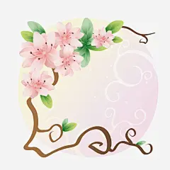 文艺卡通装饰对话框花草广告设计_新图网 https://ixintu.com 包装设计 贺卡装饰 庆典装饰 活动装饰 花草方框设计 方框对话框 对话气泡设计