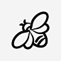 蜜蜂忙碌昆虫图标 设计图片 免费下载 页面网页 平面电商 创意素材