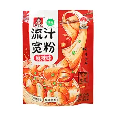 鲜粉娃甘肃特产定西流汁宽粉马铃薯土豆洋芋粉麻辣番茄麻酱酸菜味-tmall.com天猫