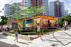 灵感邦丨ideabooom采集到L丨商业广场街道景观设计案例丨城市公共空间绿地水景雕塑小品景观设