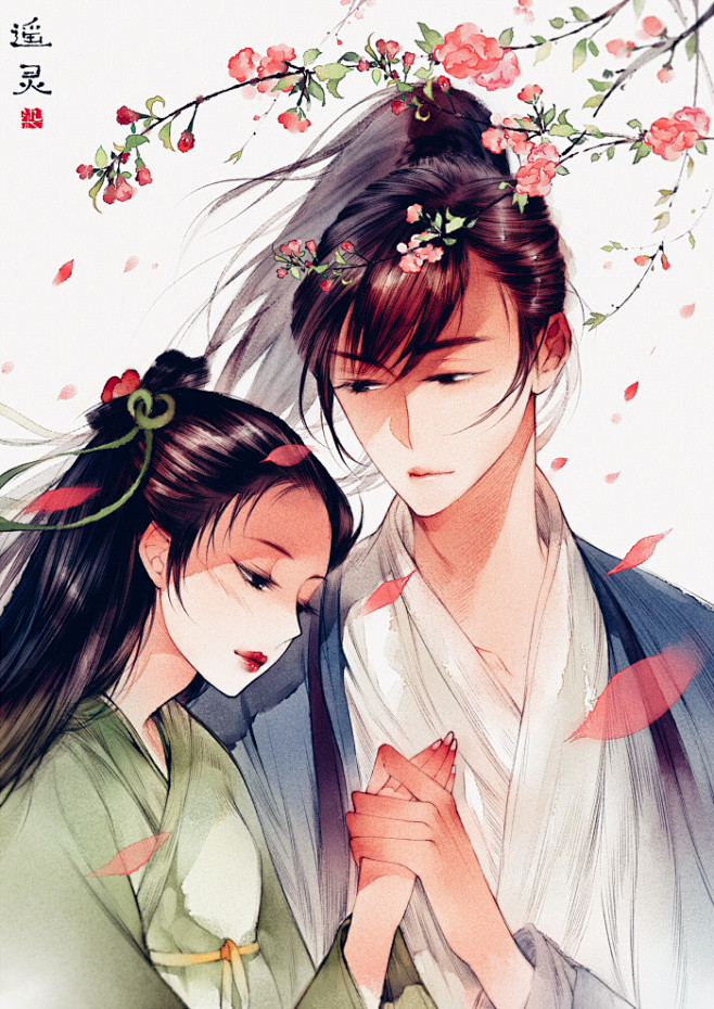 仙剑奇侠传一之李逍遥和赵灵儿作者77