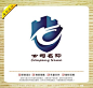 CDR 龙形盾牌城墙logo