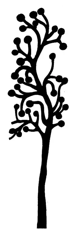抽象黑色小树插画图形白色背景|抽象小树图形|传统图案|矢量素材|手绘插画|植物素材|白色背景图片|白色背景底纹|白色背景名片|白色背景素材