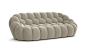 BUBBLE
LARGE 3-SEAT SOFA || Sofa | Techno 3D fabric : Corde || View 1