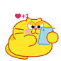 蛋黄猫QQ表情包大全，开心猫图片专题_第1页_表情党