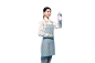 保姆清洁工保洁服务女性人物免抠元素