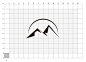 山图形半圆logo