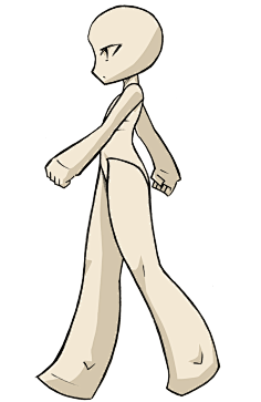 肢体动作-花瓣网|陪你做生活的设计师 | 发画法# #发型设计# #动漫