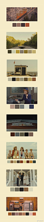 【设计师必看的配色方案】跟着电影学配色，韦斯·安德森（Wes Anderson）电影中独特的色彩美学总是让人惊艳不已！