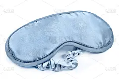 蓝色的睡眠面膜