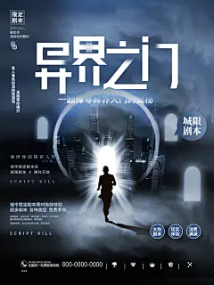 剧本杀异界之门海报