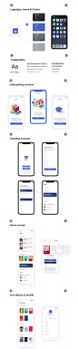 线上书店 APP UI KIT 模板套装下载 [Fig]