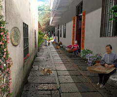 我过我的独木桥采集到x-新农村、乡村