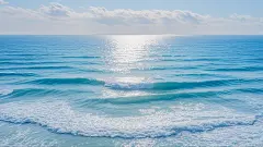 唯美海边景观海景海浪自然风景大海