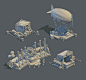 3d modeling for the farm game, Ekaterina Abaeva