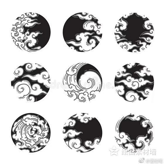 和风花纹