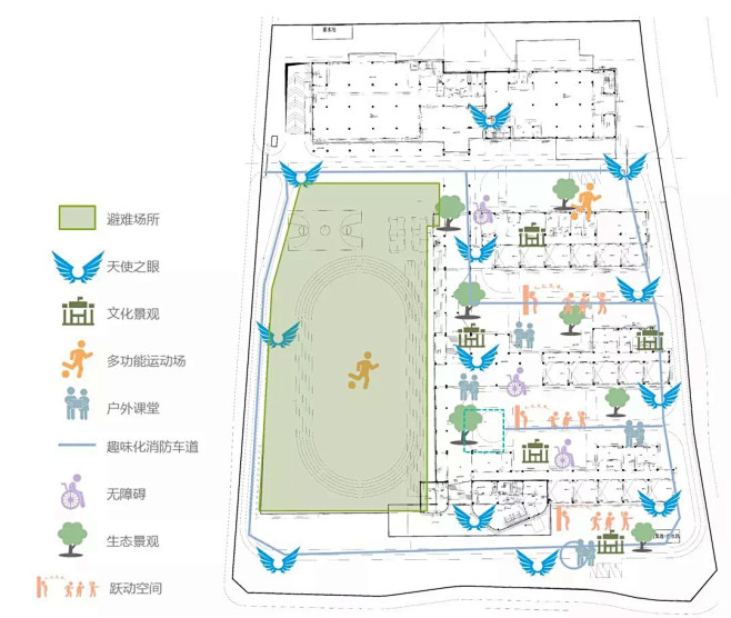 重庆融创·启诚巴蜀小学景观设计/犁墨景观