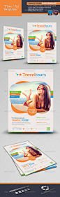 Travel Tours Flyer Template - Corporate Flyers