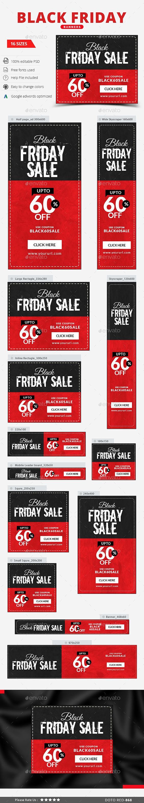 Black Friday Banners...