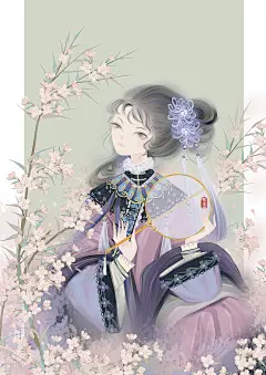 古风女娃
