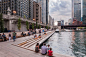 芝加哥滨河步道Chicago Riverwalk Expansion / Sasaki – mooool木藕设计网