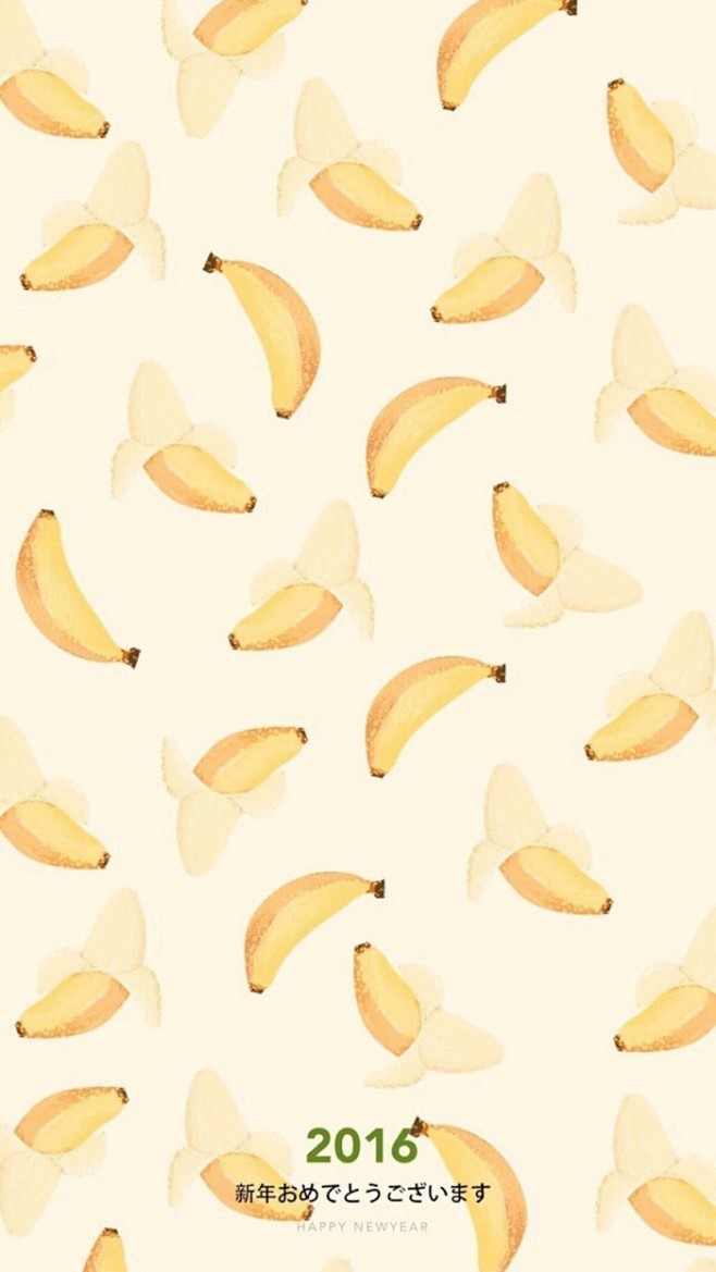 平铺壁纸 香蕉