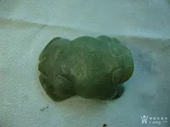 清代玉蟾_地摊交易_华夏收藏网