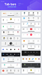 UI必看 | 组件应用 - Tab bars设计方式详解 - 哔哩哔哩