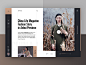 [米田主动设计整理]Dribbble collection vol. 2 - Best of 2018 : This is the second collection of my design work posted on Dribbble in the 2018.  Most of the posts are the design concepts created for practice purposes to improve my visual/UI skills.