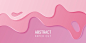 Abstract paper cut slime background.