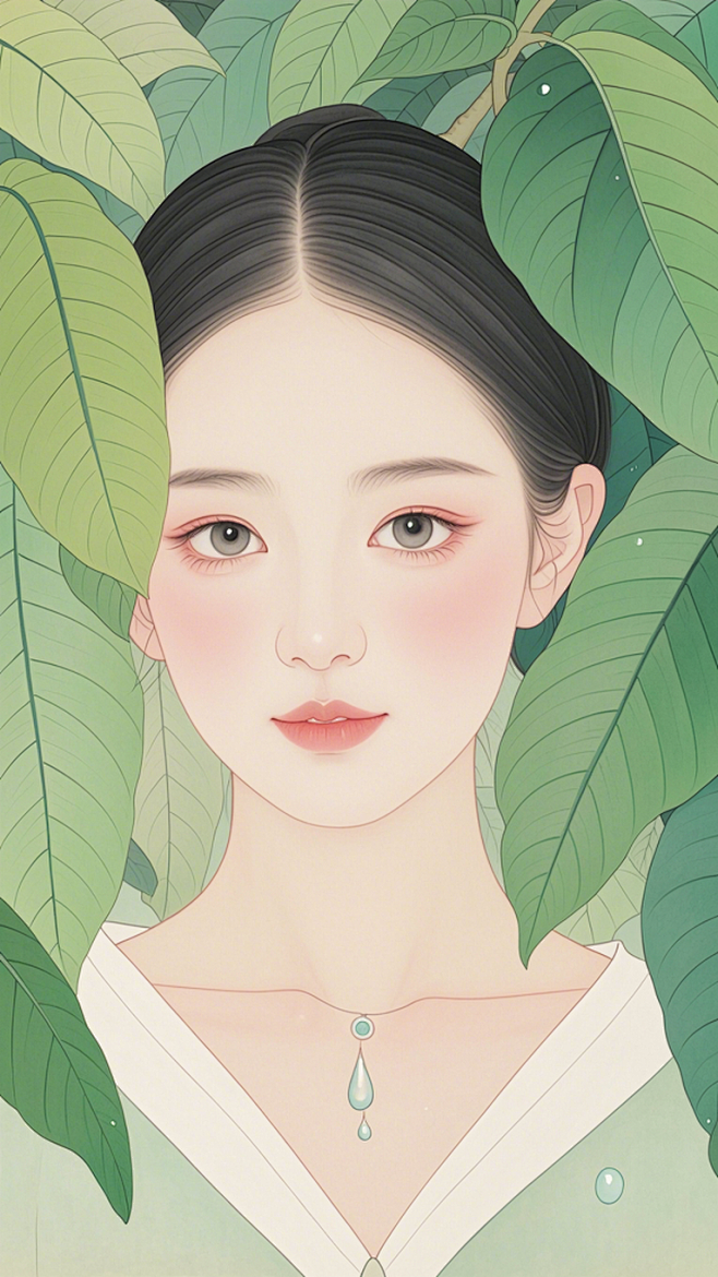 工笔画美女 (116)