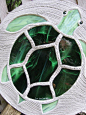 Sea Turtle Stepping Stone I love this! I wouldn't let anyone step on them though: 